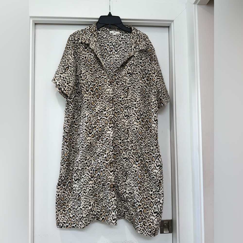 Cheetah print dress | B.P | size 1X